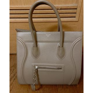 セリーヌ(celine)のセリーヌ  ラゲージ　ファントム　グレー　本物　正規品　値下げ(ハンドバッグ)