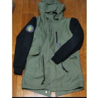 hurley ハーレー チェック柄ロングコート