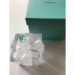 ティファニー(Tiffany & Co.)のティファニー　クリスタルボックス(小物入れ)