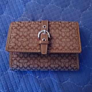 コーチ(COACH)の美品COACH折財布(財布)