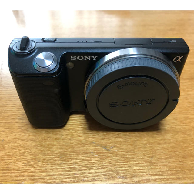 SONY ミラーレス一眼 α NEX-5 BODY 付属品SDカード新品スマホ/家電/カメラ