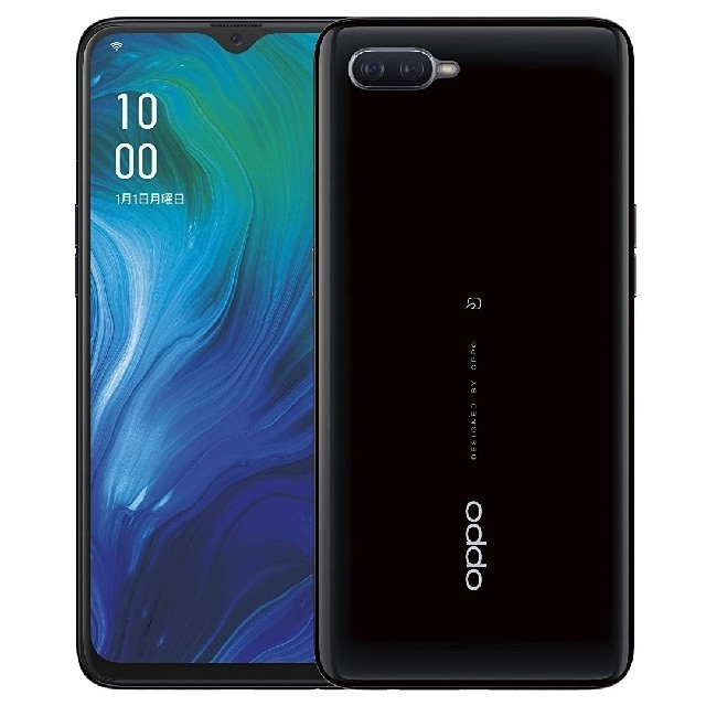 OPPO Reno A 64GB Blue SIMフリースマートフォン/携帯電話