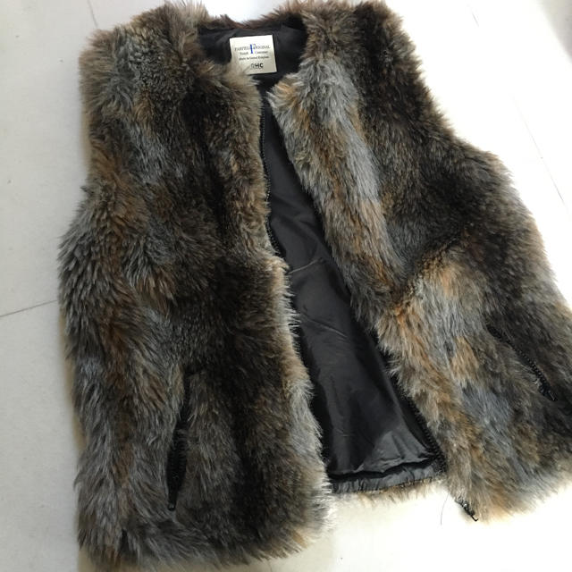 美品 RHC Ron Herman Faux Fur Vest CELINE