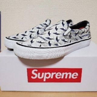 シュプリーム(Supreme)のSupreme✕VANS diamond plate slip-on 27(スリッポン/モカシン)