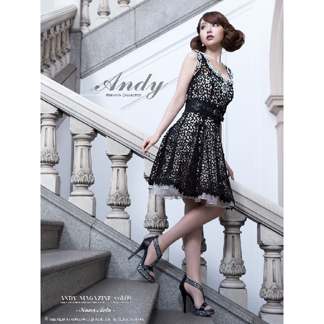 ⑤Andy ワンピース　ドレス　sizeM