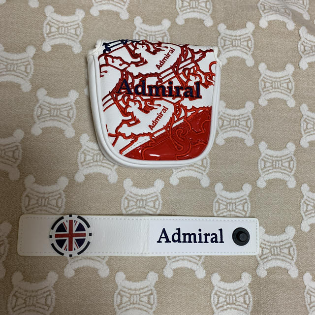 Admiral(アドミラル)の☆nc.com様専用☆アドミラルパターカバー　マーカー付き スポーツ/アウトドアのゴルフ(その他)の商品写真