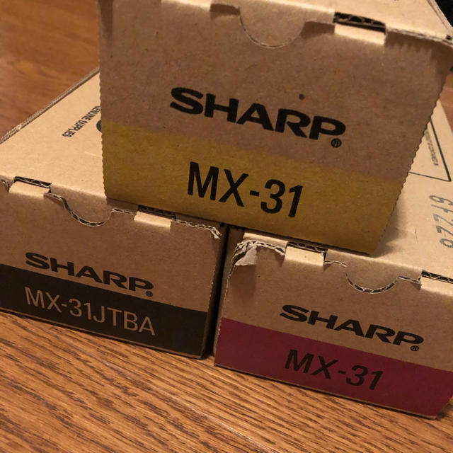 SHARP(シャープ)のSHARP MX2600トナー インテリア/住まい/日用品のオフィス用品(OA機器)の商品写真