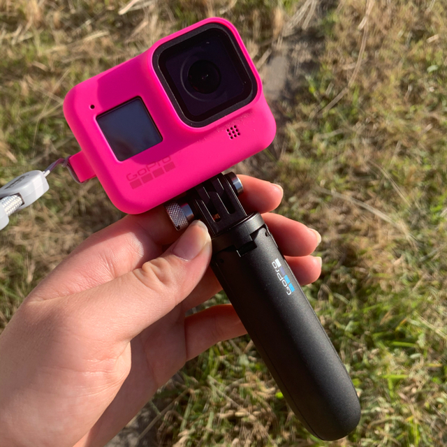 GoPro(ゴープロ)のGoPro HERO8 スリーブ　ピンク スマホ/家電/カメラのカメラ(ケース/バッグ)の商品写真