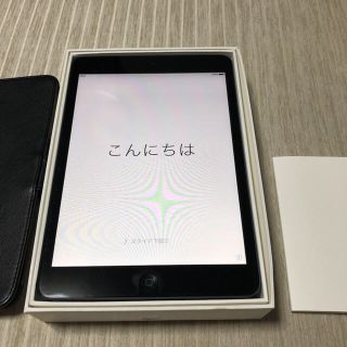 アップル(Apple)のiPad mini 16G とレーザーケースセット(タブレット)