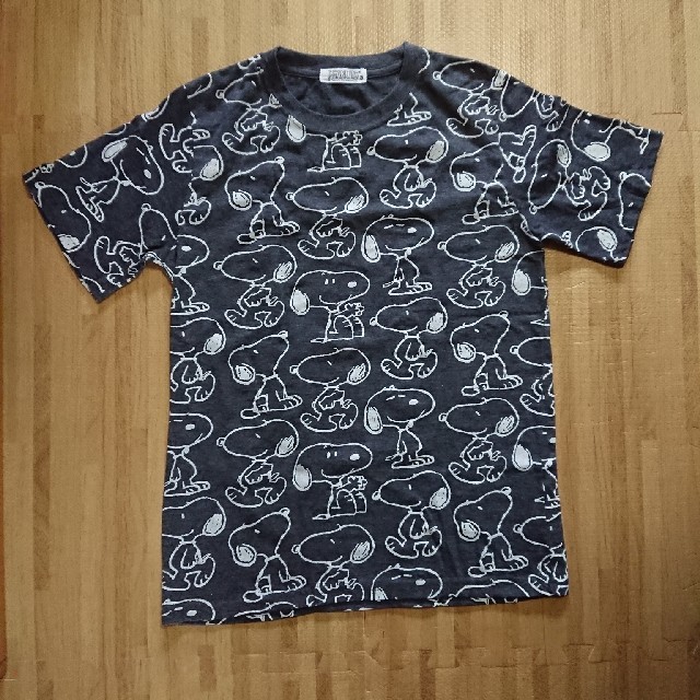 SNOOPY(スヌーピー)のSNOOPY Tシャツ グレー レディースのトップス(Tシャツ(半袖/袖なし))の商品写真