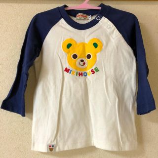 ミキハウス(mikihouse)の新品 レア 綿100% ミキハウス シャツ 長袖 70 80 フリーサイズ(Ｔシャツ)