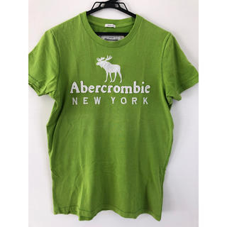 アバクロンビーアンドフィッチ(Abercrombie&Fitch)のAbercrombie & Fitch Tシャツ Sサイズ ライムグリーン(Tシャツ/カットソー(半袖/袖なし))