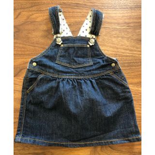 プチバトー(PETIT BATEAU)のプチバトー　ジャンパースカート  74cm(スカート)