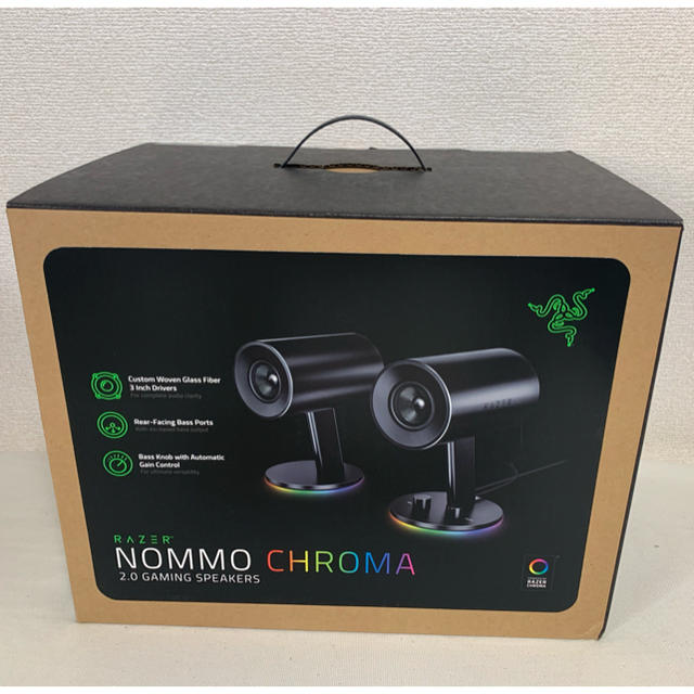 極美品】Razer NOMMO chroma - スピーカー