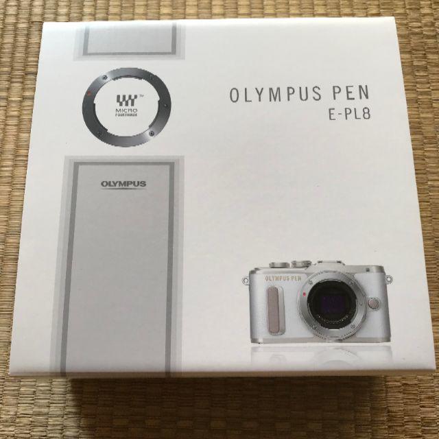 １台-状態≪新品・送料無料≫ブラウン OLYMPUS ミラーレス一眼 E-PL8