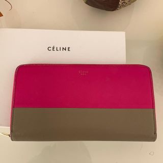 セリーヌ(celine)のceline バイカラー長財布(財布)