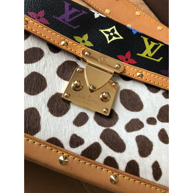 LOUIS VUITTON(ルイヴィトン)の確実正規ルイヴィトン村上隆ダルメシアンマルチカラーハンドバッグ レディースのバッグ(ハンドバッグ)の商品写真