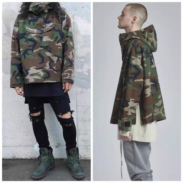 FEAR OF GOD(フィアオブゴッド)の美品 FOG Fear of God フィアオブゴッド カモ Anorak メンズのジャケット/アウター(ミリタリージャケット)の商品写真