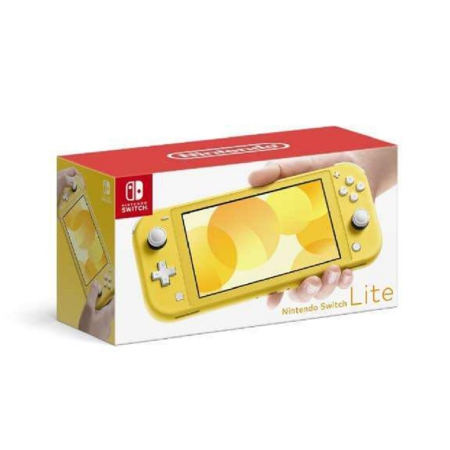 Nintendo Switch lite イエロー 新品未使用ゲームソフト/ゲーム機本体