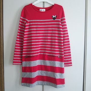 ギャップ(GAP)のUSED！GAPディズニーボーダーチュニック140(ワンピース)