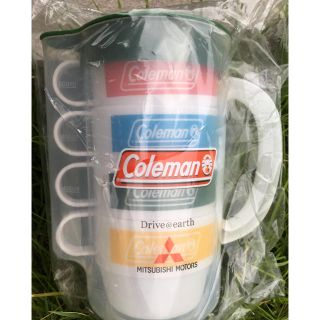 コールマン(Coleman)のColeman×MITSUBISHI限定  アウトドア プラスティックコップ(食器)