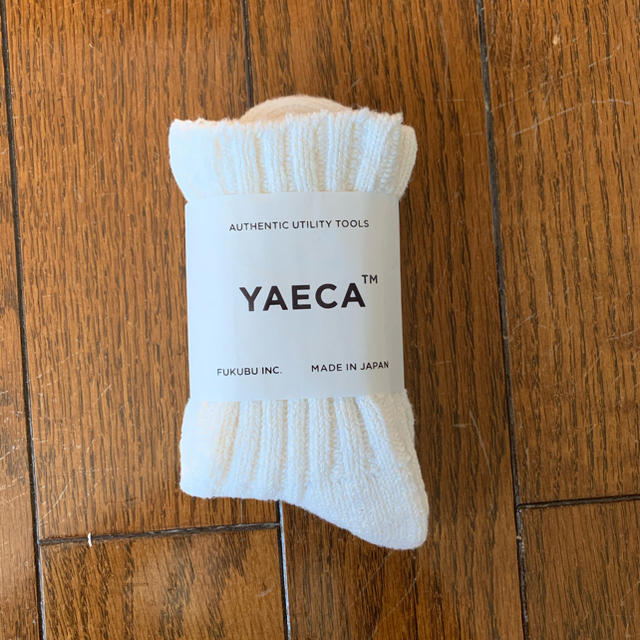 YAECA(ヤエカ)のヤエカ　コットンシルクソックス レディースのレッグウェア(ソックス)の商品写真