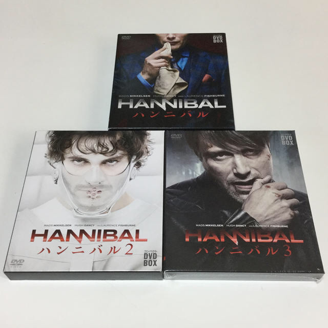 海外ドラマ HANNIBAL ハンニバル シーズン1〜3 コンパクト DVD エンタメ/ホビーのDVD/ブルーレイ(TVドラマ)の商品写真