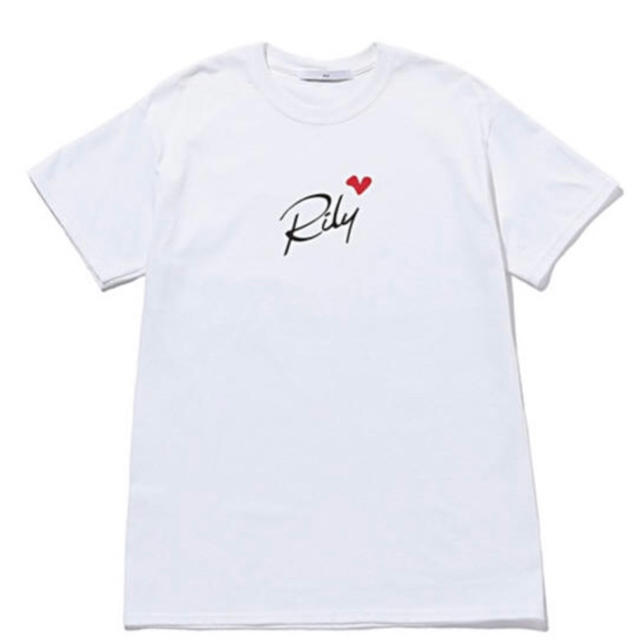 rily heart logo tee サイズxl