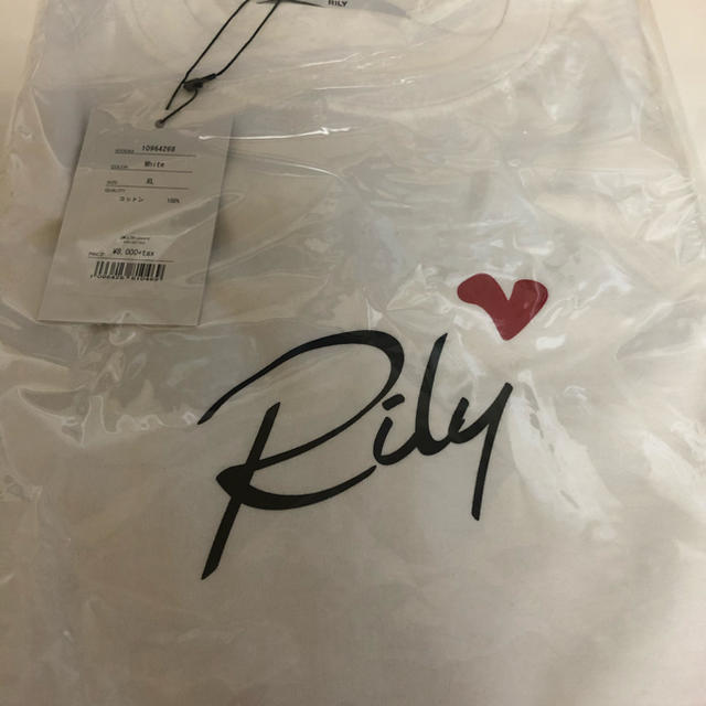 rily heart logo tee サイズxl 1