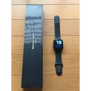 アップルウォッチ(Apple Watch)のApple Watch series3 NIKEバンド 42mm GPSモデル(腕時計(デジタル))