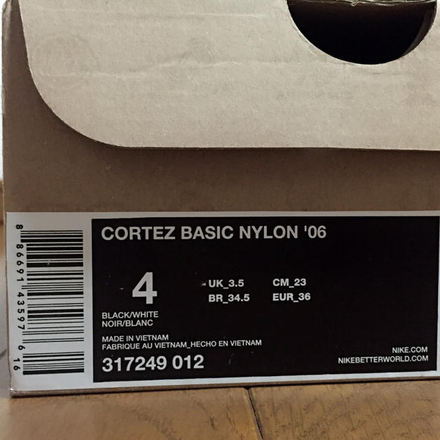 NIKE(ナイキ)のNIKE ナイロンコルテッツ23cm レディースの靴/シューズ(スニーカー)の商品写真