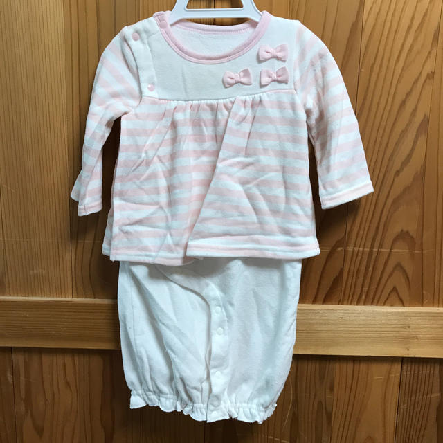 ニッセン(ニッセン)のベビー服 キッズ/ベビー/マタニティのベビー服(~85cm)(ロンパース)の商品写真