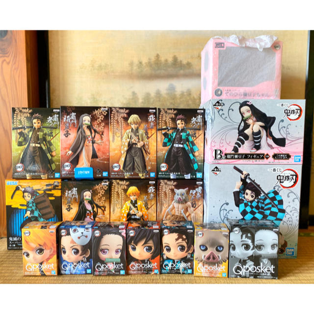 かわいい新作 鬼滅の刃 フィギュアセット アニメ/ゲーム かわいい新作 鬼滅の刃 フィギュアセット アニメ/ゲーム