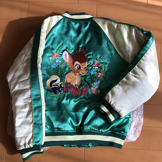 スカジャン ディズニー バンビの通販 by P's shop|ラクマ