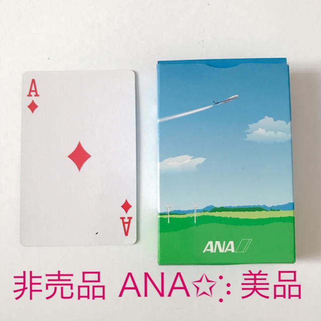 ANA(全日本空輸)(エーエヌエー(ゼンニッポンクウユ))のANA トランプ　非売品 エンタメ/ホビーのテーブルゲーム/ホビー(トランプ/UNO)の商品写真