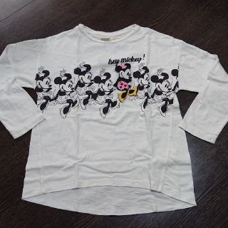 ザラキッズ(ZARA KIDS)の【専用】 Zara Girls ミニーちゃん 長袖Tシャツ/ロンティー(Tシャツ/カットソー)