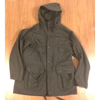 エンジニアードガーメンツ(Engineered Garments)の美品エンジニアードガーメンツ Field Parka コットンダブルクロス黒M(モッズコート)