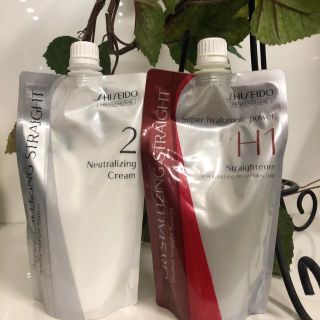 シセイドウ(SHISEIDO (資生堂))の資生堂 クリスタライジング ストレートα 　　　縮毛矯正 １剤＋２剤セット(パーマ剤)