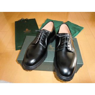 クロケットアンドジョーンズ(Crockett&Jones)の新品 クロケット＆ジョーンズ ラナーク３ 靴 プレーントゥ 黒　7.5E (ドレス/ビジネス)