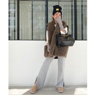 アパルトモンドゥーズィエムクラス(L'Appartement DEUXIEME CLASSE)のジョンビ様ご専用◇アパルトモン・ベージュ◇SUICOKE MOUTON SABO(スリッポン/モカシン)