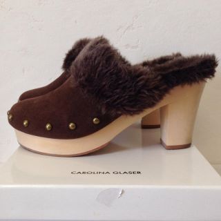 カロリナグレイサー(CAROLINA GLASER)のFur vis sabot(その他)