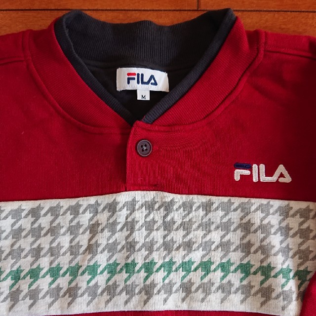 FILA(フィラ)のFILA トレーナー メンズMサイズ メンズのトップス(スウェット)の商品写真