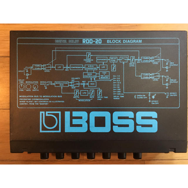 BOSS(ボス)のBOSS  RDD-20 デジタルディレイ　　　① 楽器のレコーディング/PA機器(エフェクター)の商品写真