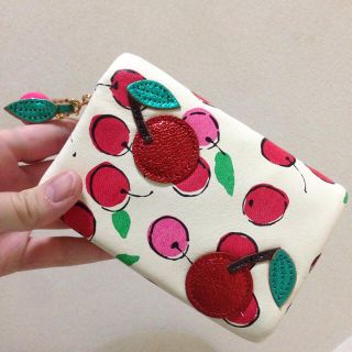 ツモリチサト(TSUMORI CHISATO)のツモリチサト チェリー柄財布(財布)