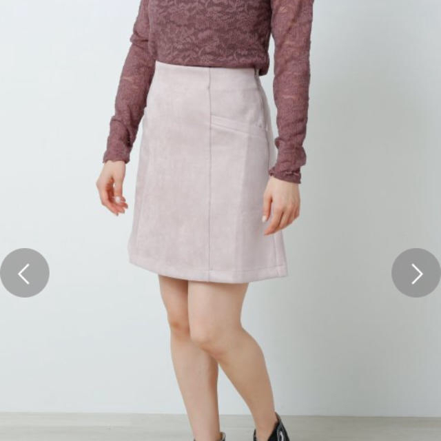 RayCassin(レイカズン)のRay Cassin スカート　ピンク レディースのスカート(ひざ丈スカート)の商品写真