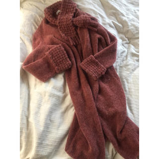 ロキエ(Lochie)のvintage knit coat made in italy(ニット/セーター)
