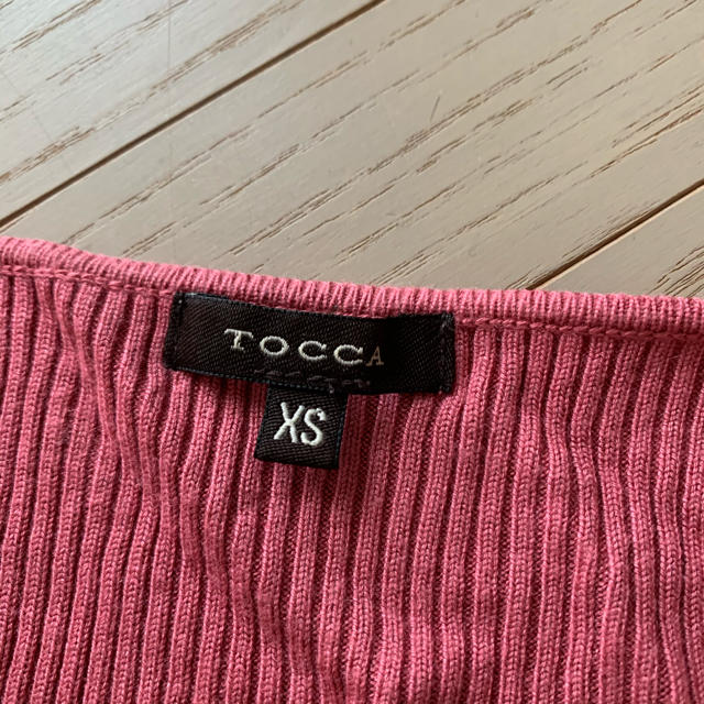 TOCCA(トッカ)のTOCCA トッカ★カシミヤ混 リブ ニット セーター XS ピンク レディースのトップス(ニット/セーター)の商品写真