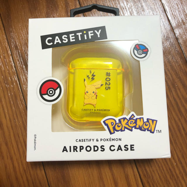 【完売品】ポケモン casetify AirPods ケース ピカチュウ