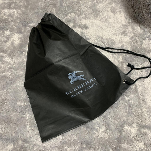 BURBERRY BLACK LABEL(バーバリーブラックレーベル)のBURBERRY ビニールバッグ 袋 メンズのバッグ(エコバッグ)の商品写真