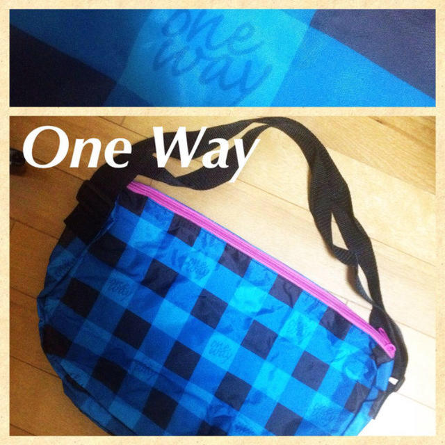 one*way(ワンウェイ)の新品♡便利 ショルダーバッグ レディースのバッグ(ボディバッグ/ウエストポーチ)の商品写真